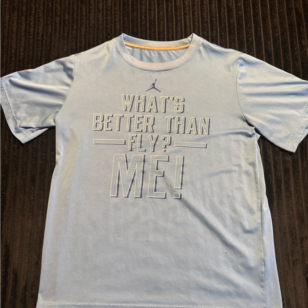 Jordan Light Blue Graphic Tee!